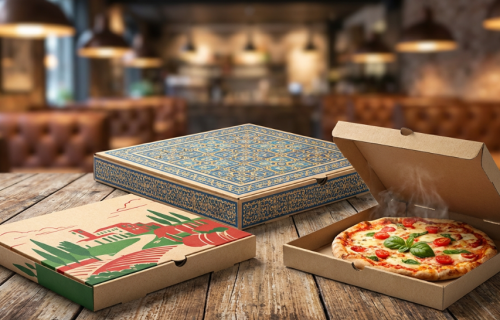 جعبه پیتزا با چاپ اختصاصی